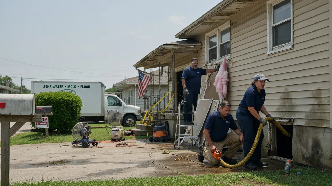 Water Damage Repair in Coolidge, KS near me